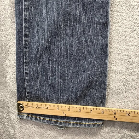 Silver Jeans Tuesday Jeans Womens 28x33 Blue Bootcut Low Rise Embroidered Denim - Picture 9 of 11